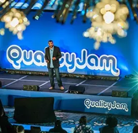 DVT and Inspired Testing talk chatbot at Quality Jam London 2018