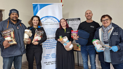 Inspired Testing Brings Warmth and Hope to Stellenbosch Night Shelter for Mandela Day